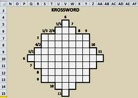 krossword ýasamak