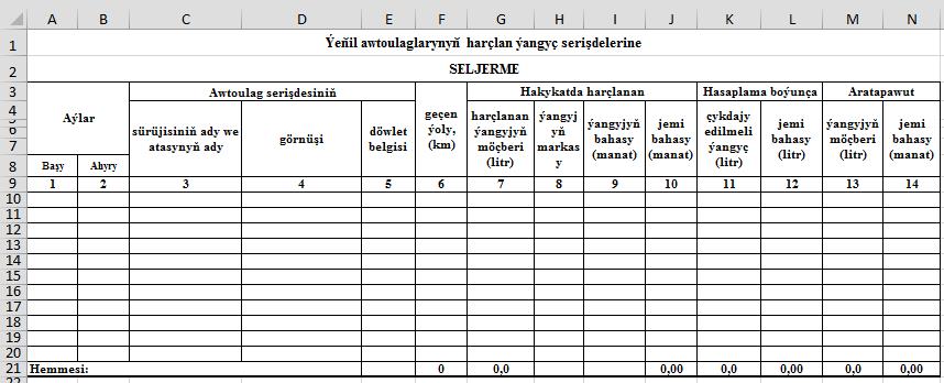 Ýangyjy meýilnamalaşdyrmak